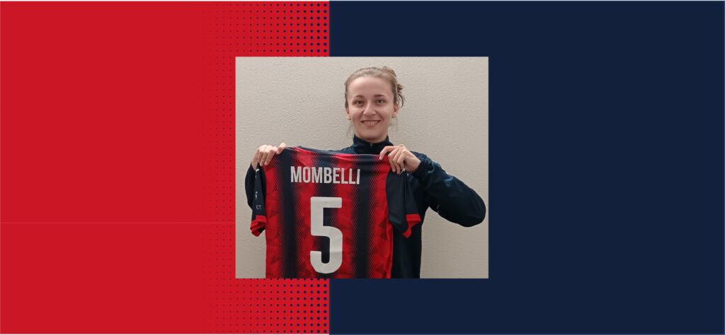 NUOVO RINFORZO PER LA CARONNESE WOMEN: ELENA MOMBELLI È ROSSOBLÙ